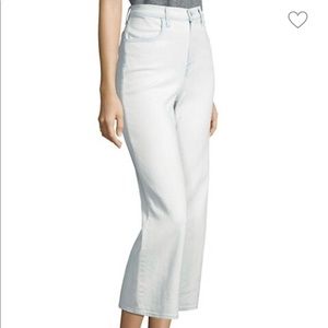 J Brand Joan High-Rise Cropped Light Wash Jeans